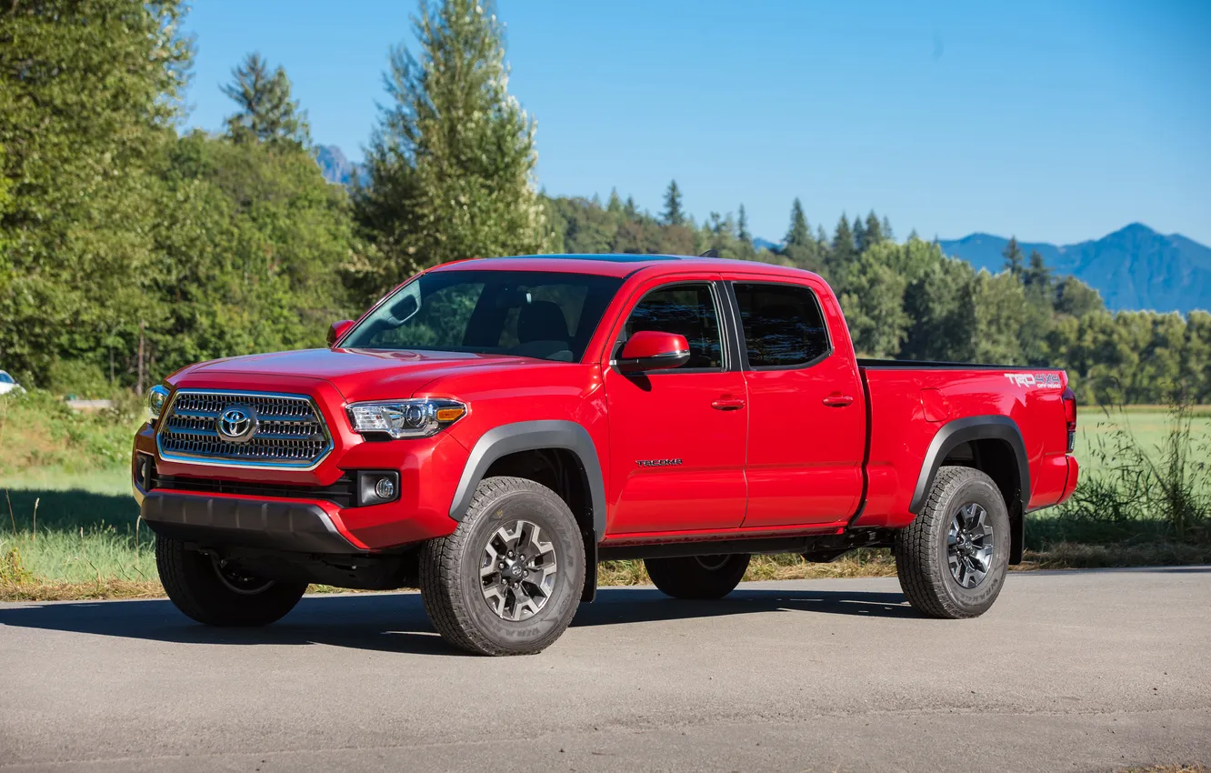 Photo wallpaper Toyota, Toyota, TRD, Tacoma, 2015, Tacoma, Off-Road