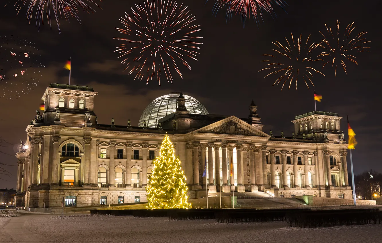 Photo wallpaper city, the city, lights, lights, Germany, Germany, Berlin, Berlin