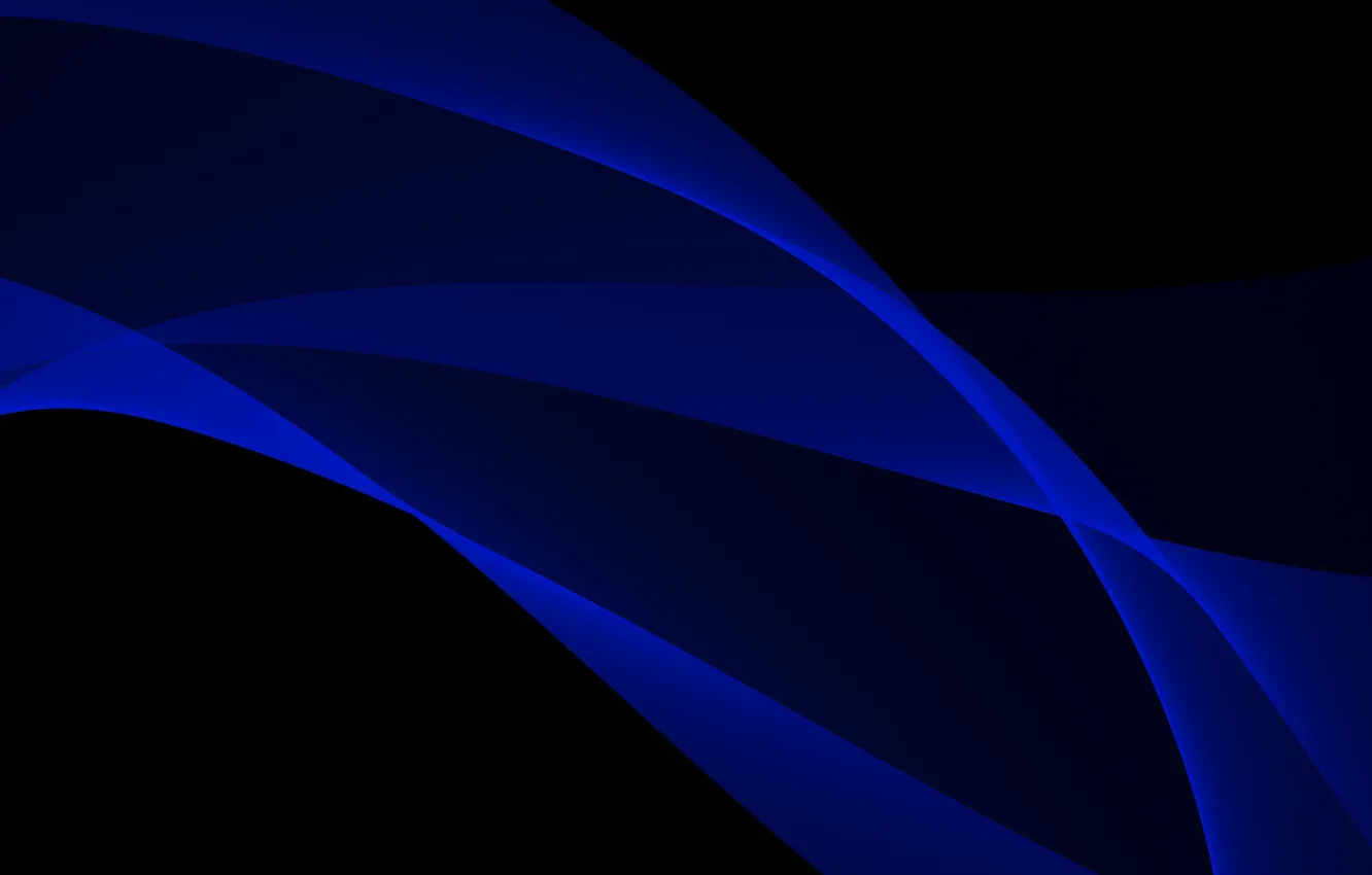 Photo wallpaper line, blue, abstraction, black