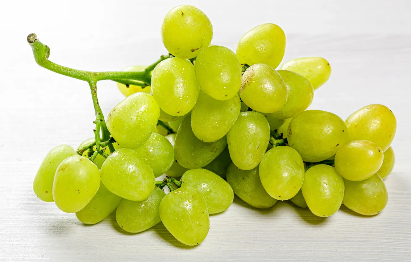 Photo wallpaper close-up, grapes, bunch
