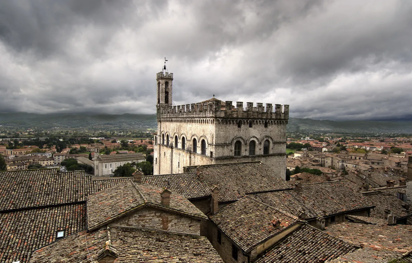Photo wallpaper Umbria, Gubbio, Roman Catholic diocese of Gubbio
