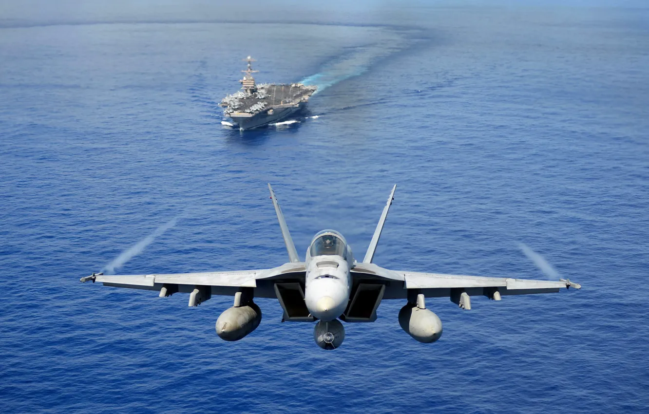 Photo wallpaper weapons, the carrier, the plane