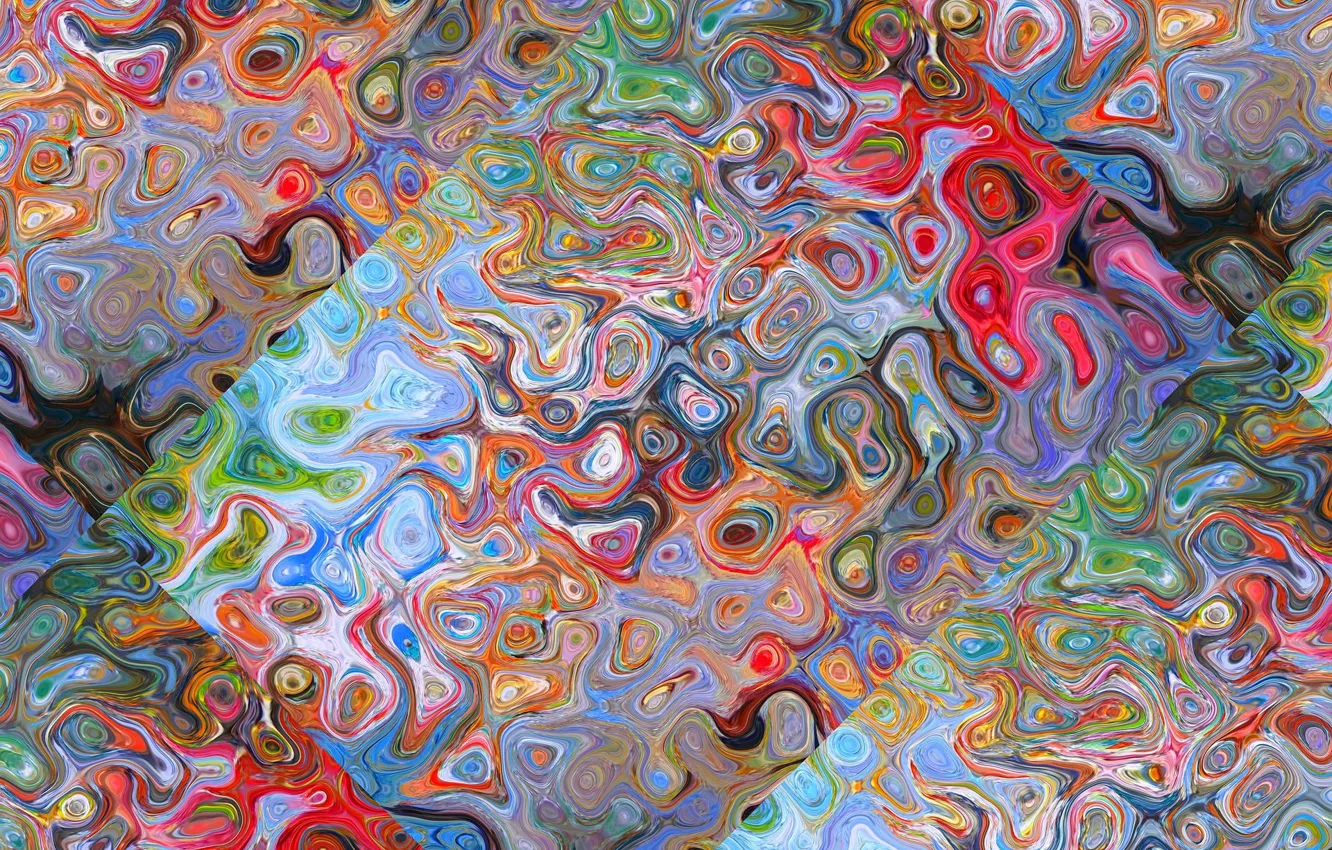 Photo wallpaper Pattern, Rainbow, Abstraction