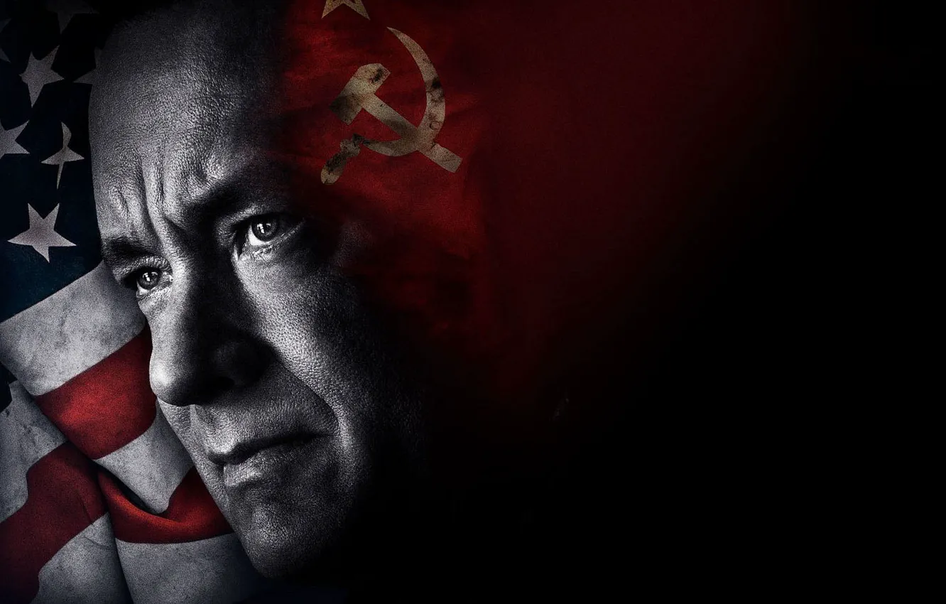Photo wallpaper drama, Tom Hanks, Steven Spielberg, Spy bridge, Bridge of Spies