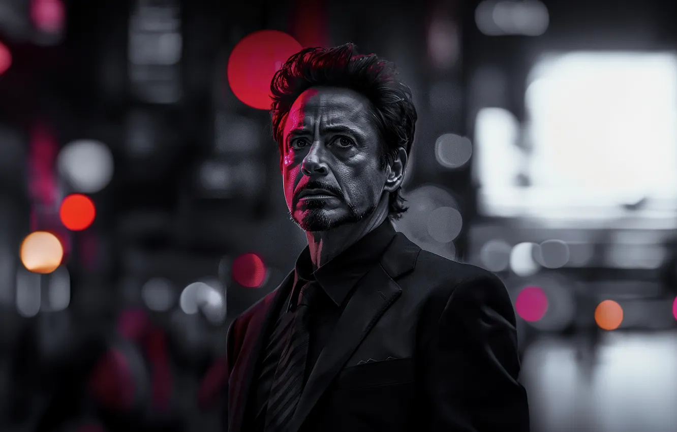 Photo wallpaper Stark, Tony, charisma