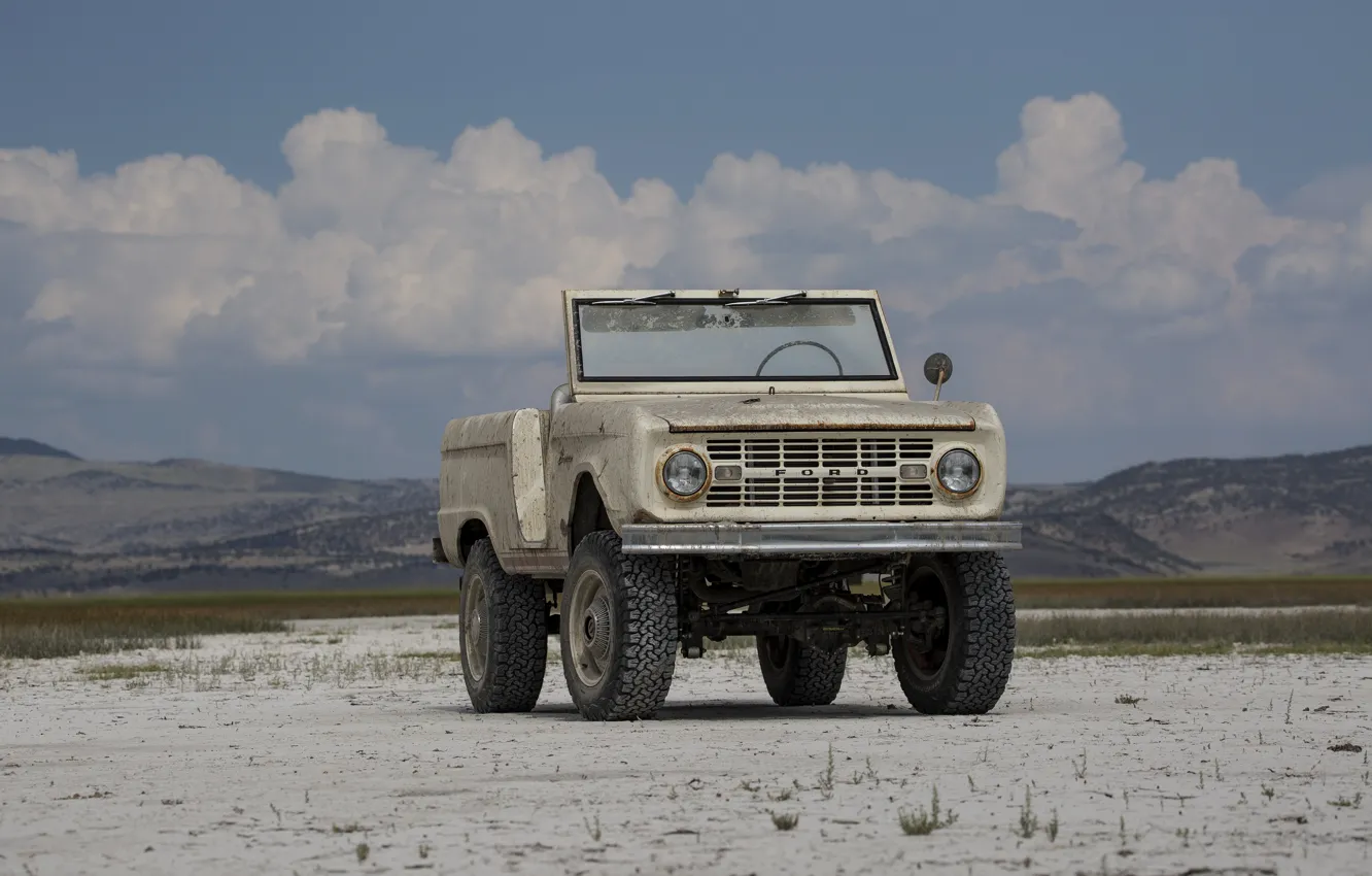 Photo wallpaper tuning, Ford, SUV, 1966, 2018, Bronco, ICON Bronco Derelict Roadster