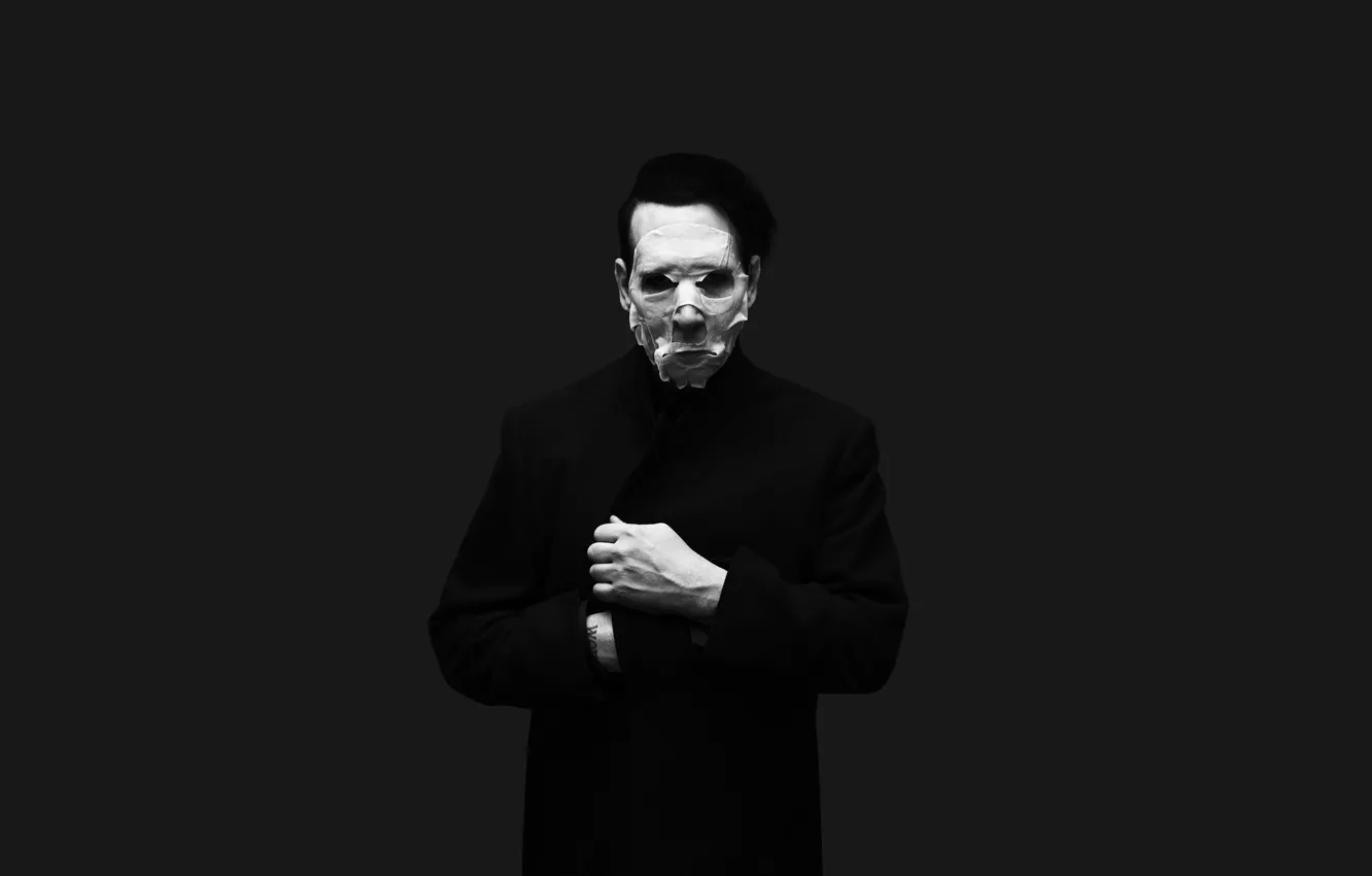 Photo wallpaper album, the contractor, Marilyn Manson, alternative rock, 2015, The Pale Emperor