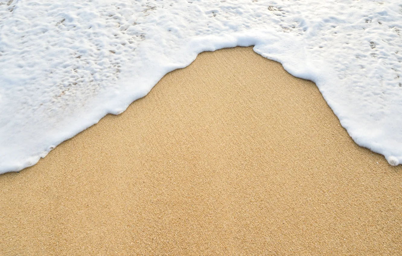 Photo wallpaper sand, sea, wave, beach, summer, summer, beach, sea