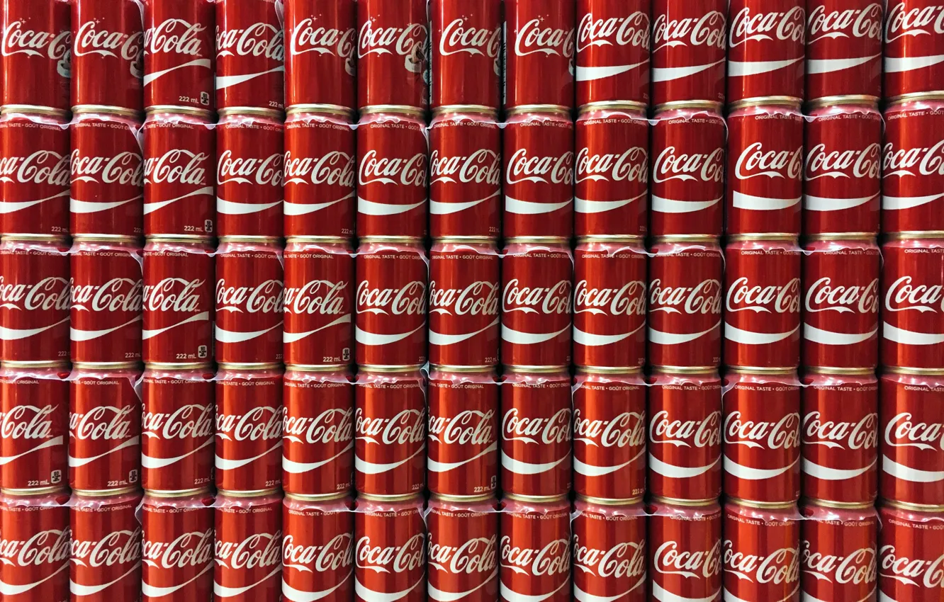 Photo wallpaper background, color, banks, Coca - Cola