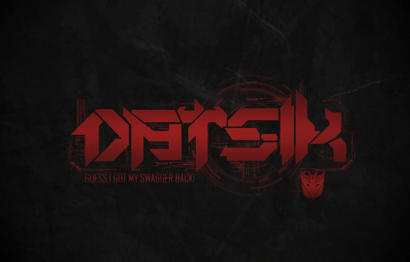 Photo wallpaper Music, Logo, Red, Logo, Music, Black, Dubstep, Datsik