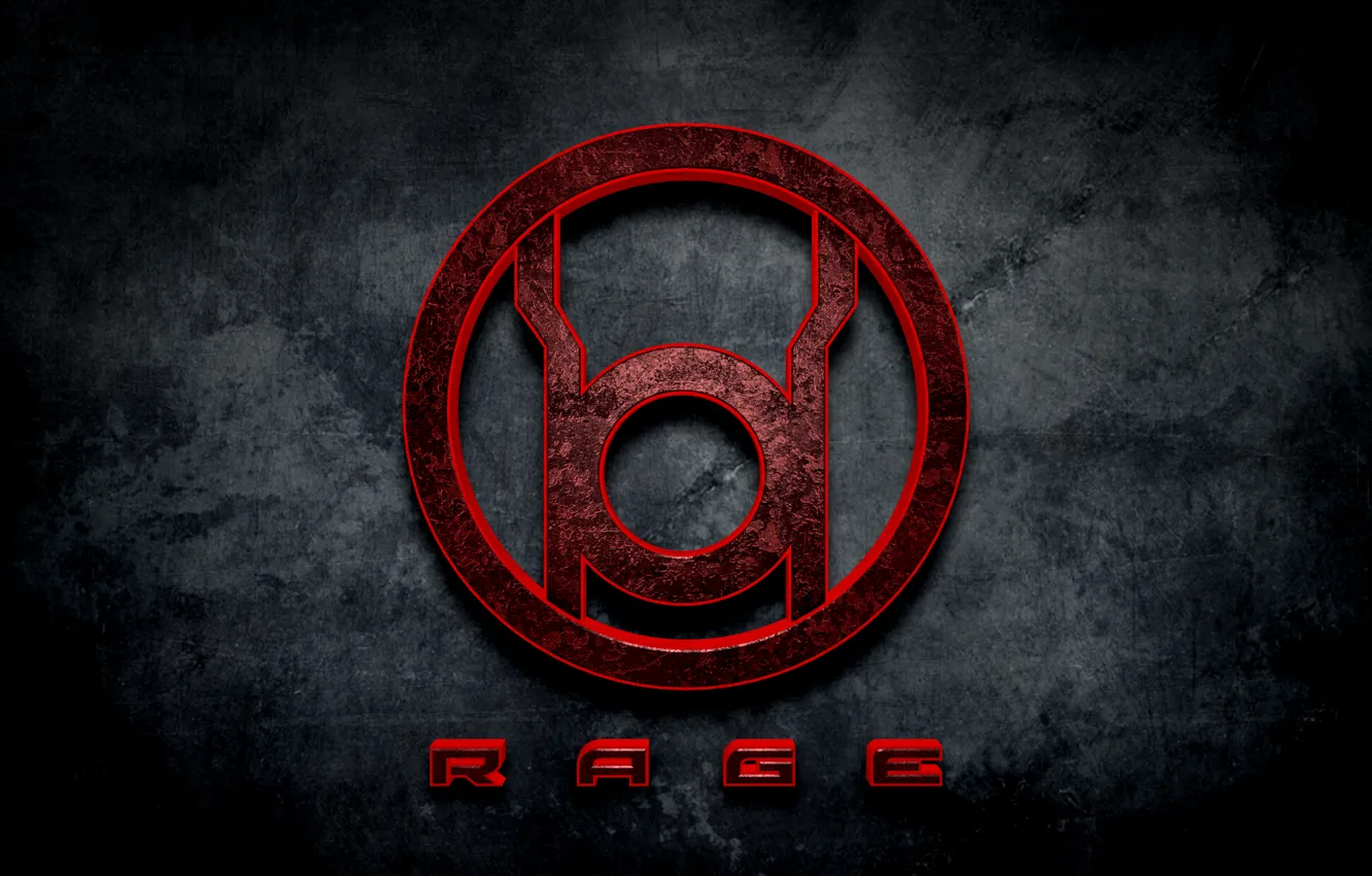 Photo wallpaper comics, rage, red lantern