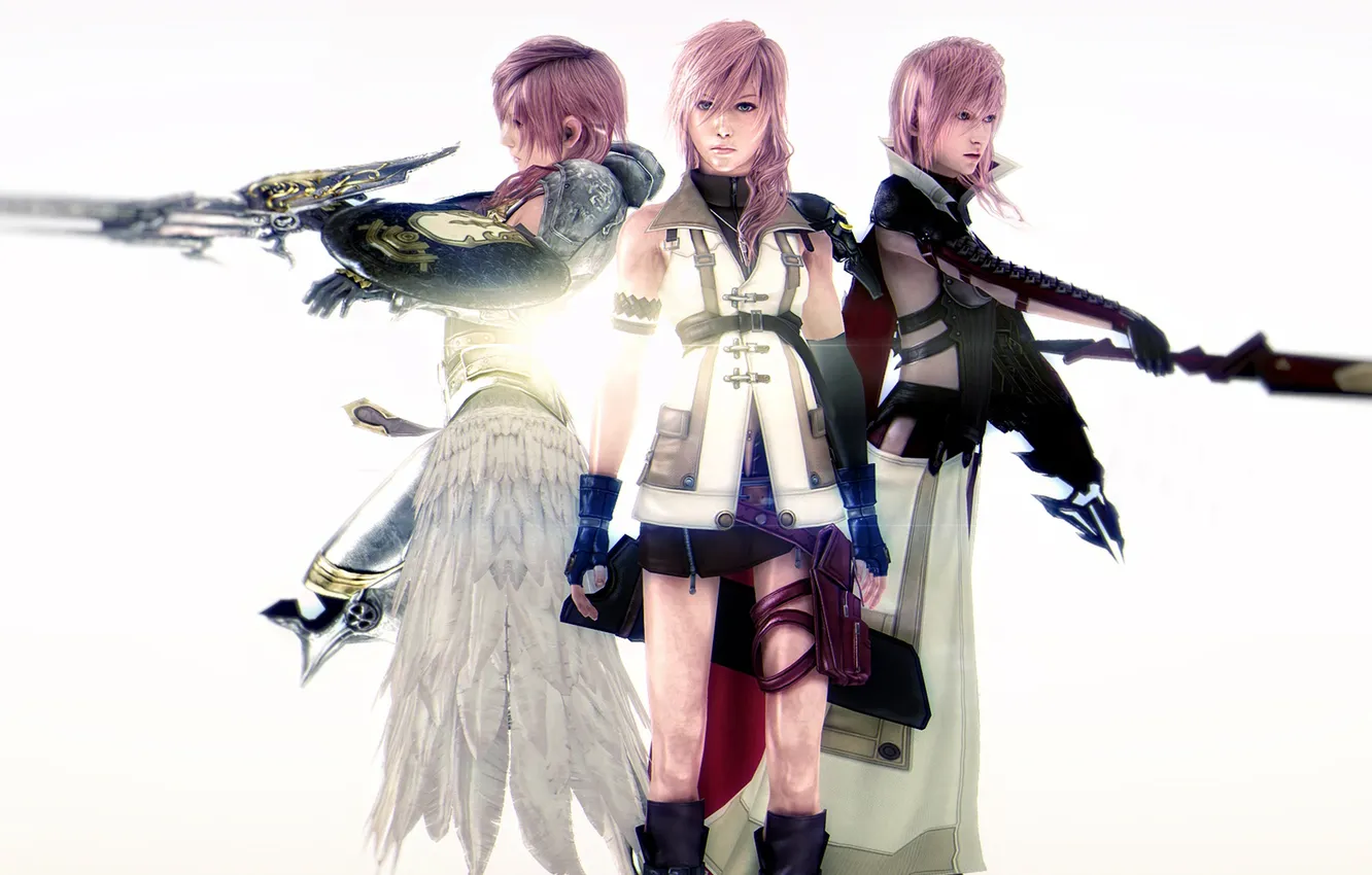 Photo wallpaper girl, Lightning, Square Enix, final fantasy, Lightning Returns: Final Fantasy XIII