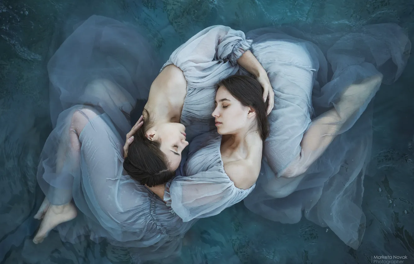 Photo wallpaper girl, pose, sleep, the situation, dress, sleeping, a couple, Marketa Novak