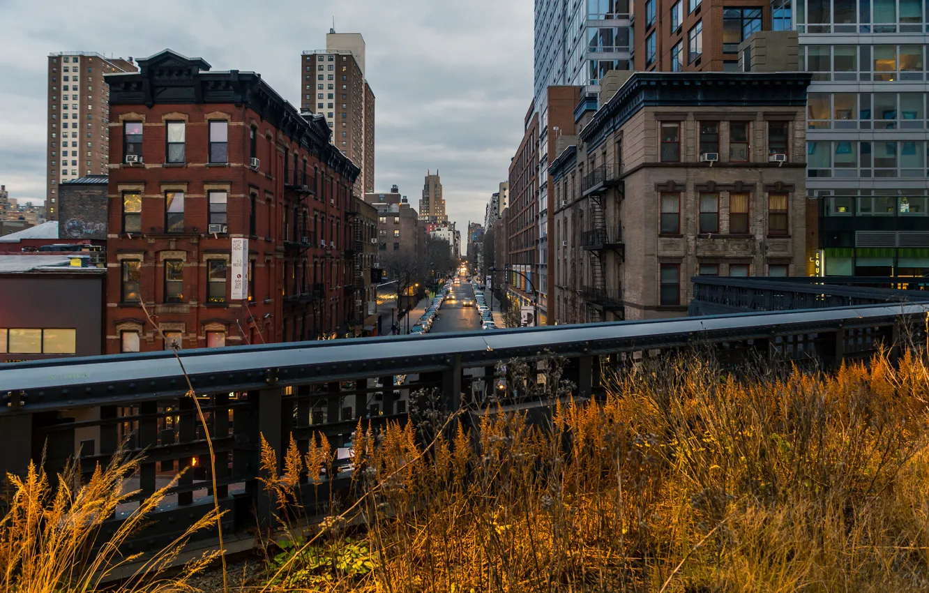 Photo wallpaper the city, building, New York, New York