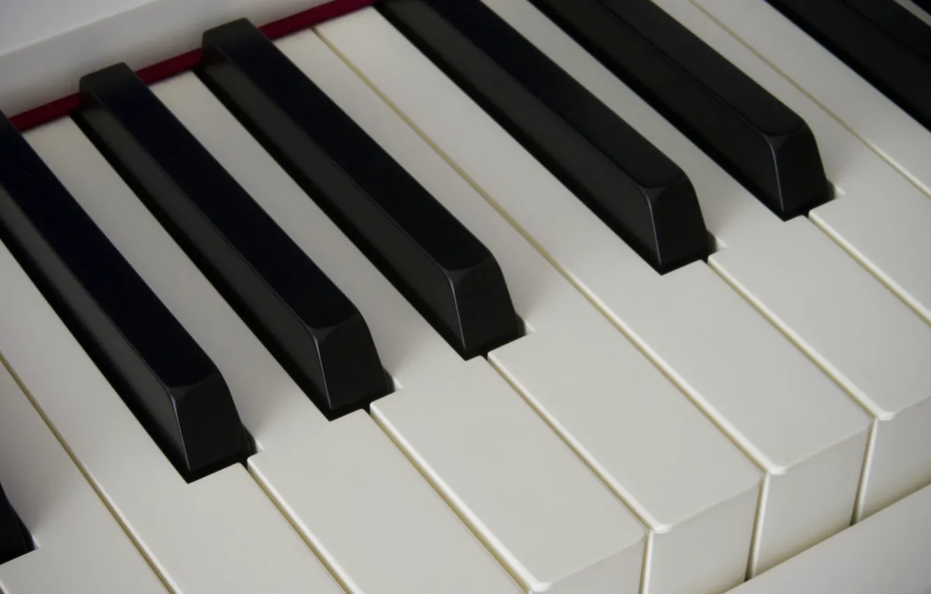 Photo wallpaper piano, keys, piano