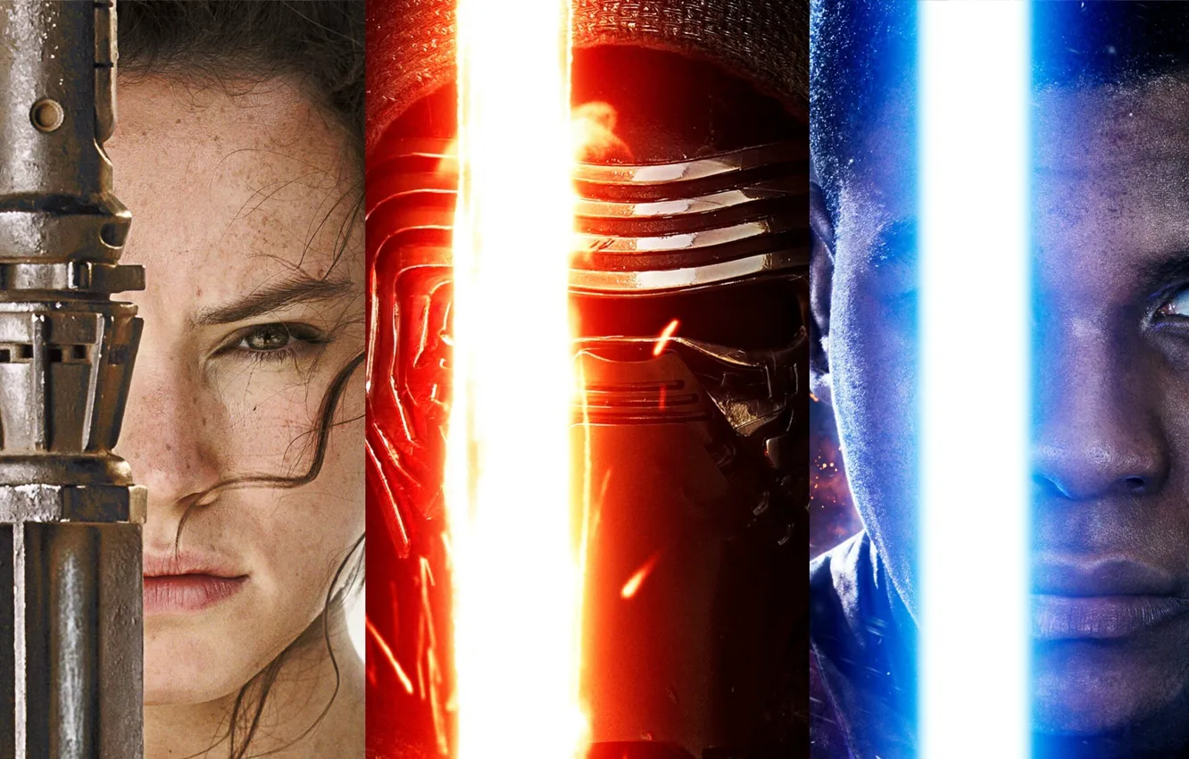 Photo wallpaper Wars, star, The, movie, Force, sci fi, Awakens