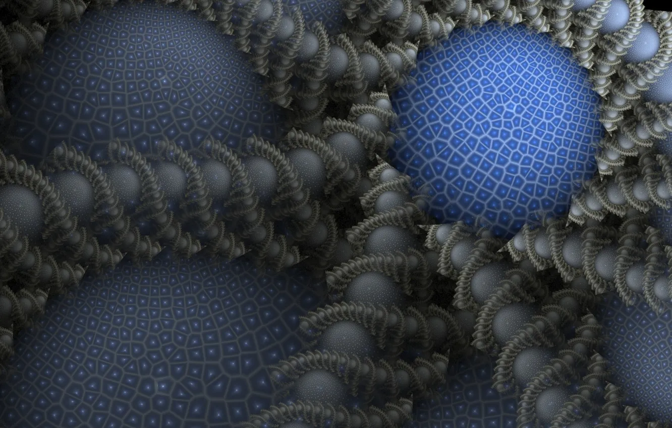 Photo wallpaper balls, pattern, color