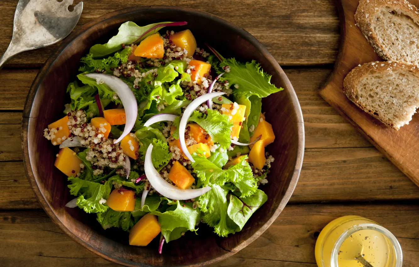 Photo wallpaper food, vegetables, meal, tasty, salad, healty