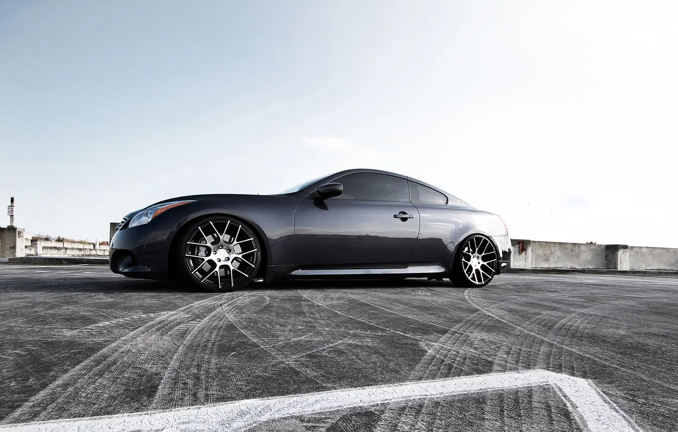 Photo wallpaper the sky, asphalt, cars