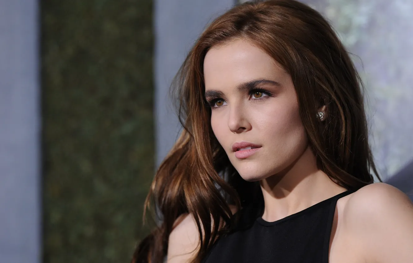 Photo wallpaper portrait, actress, Zoey Deutch
