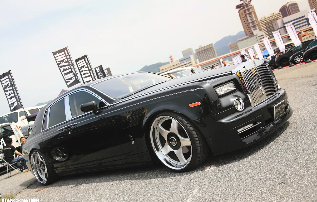 Photo wallpaper tuning, Rolls-Royce, Phantom, junction produce