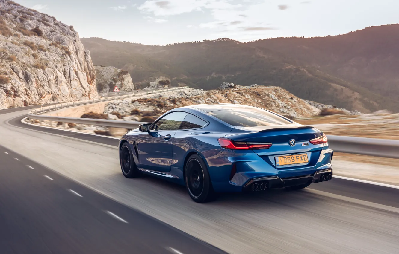 Photo wallpaper speed, BMW, Coupe, Competition, UK-Spec, 2019, BMW M8, F92