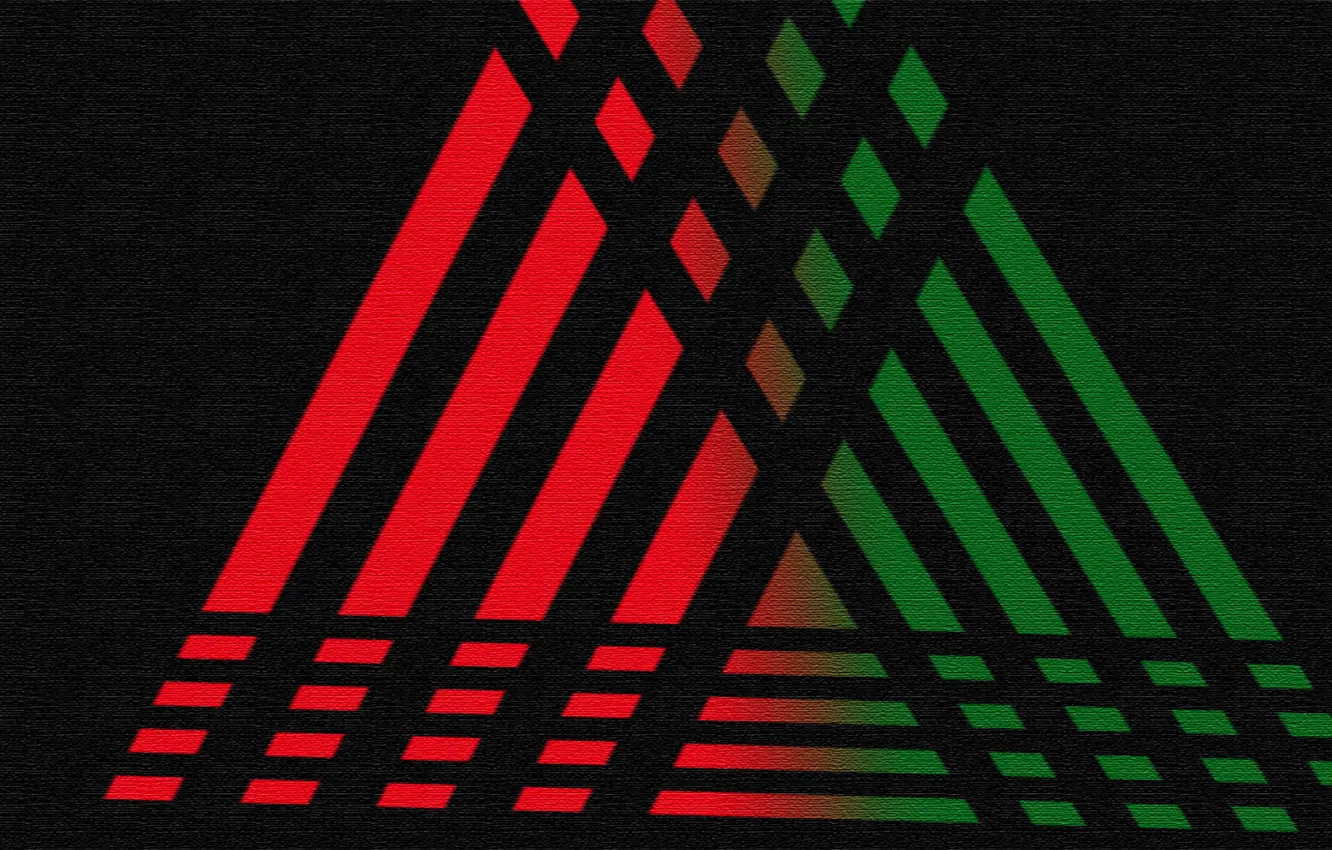 Photo wallpaper red, abstraction, green, color