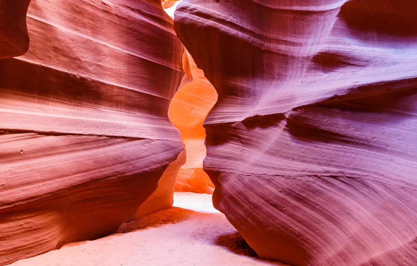 Photo wallpaper USA, rock, Arizona, antelope canyon