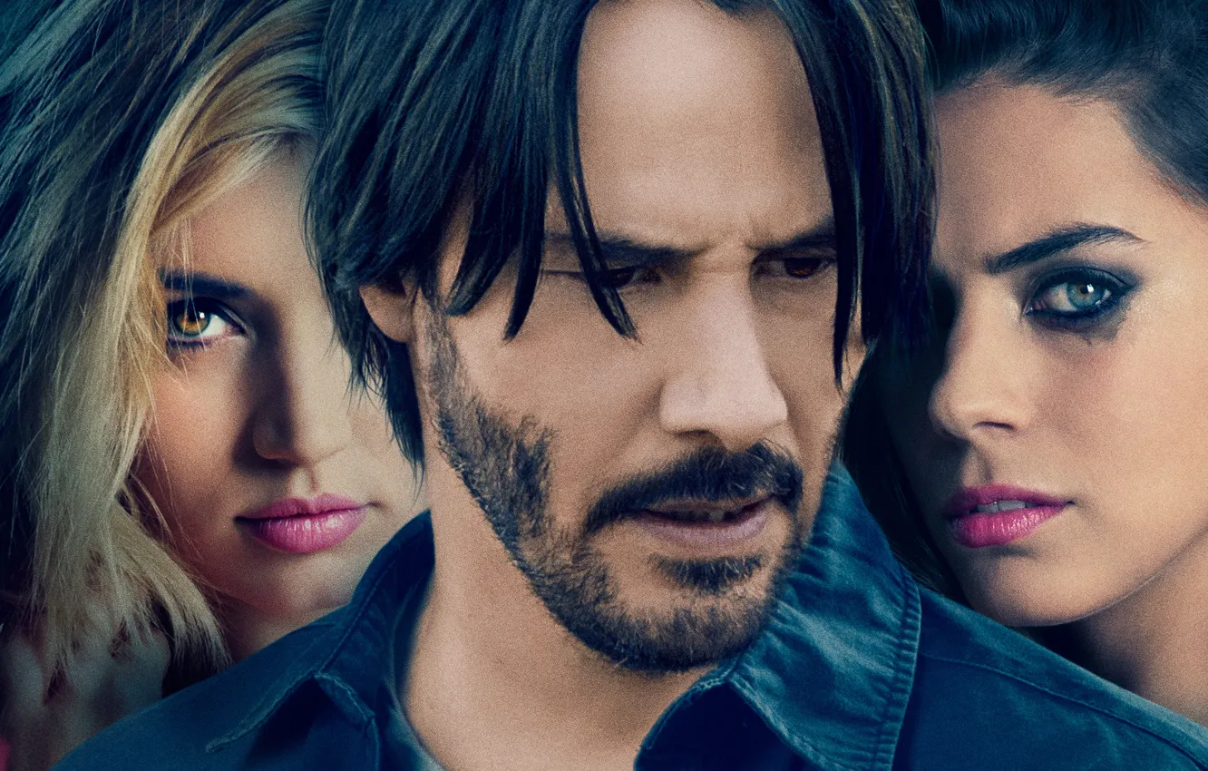 Photo wallpaper wallpaper, red, horror, green eyes, girls, brown eyes, pink, beautiful