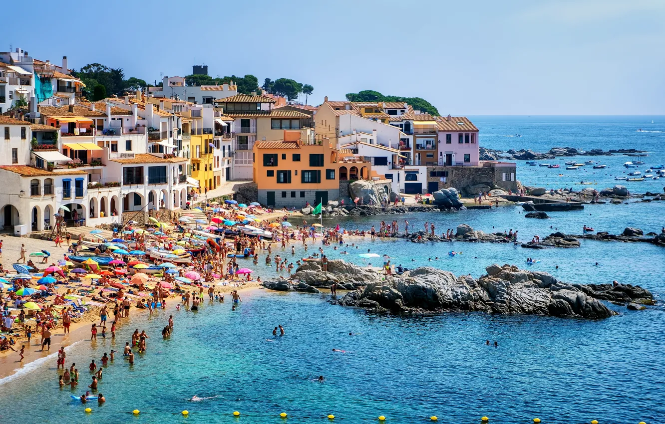 Photo wallpaper beach, the city, building, pier, Europe, architecture, architecture, travel