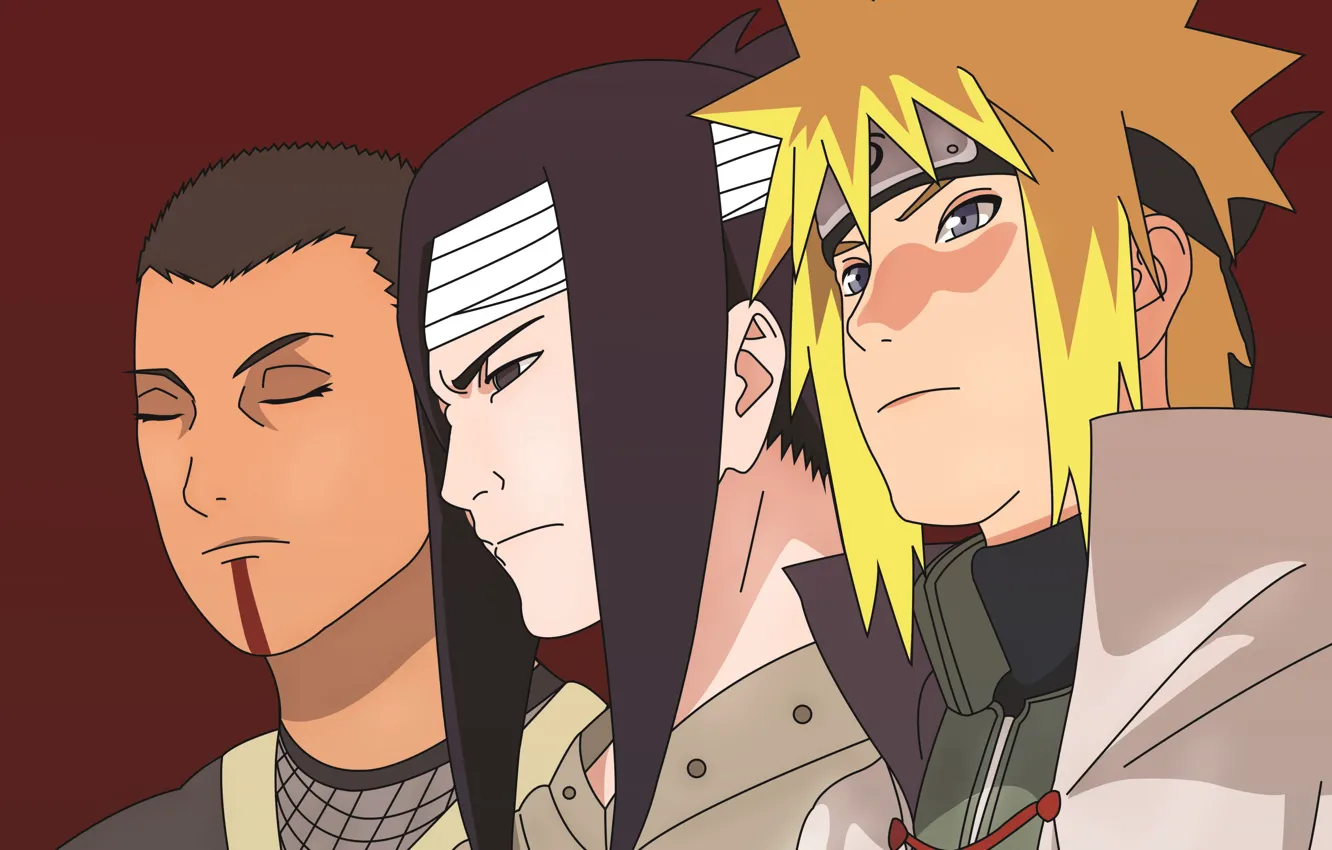 Photo wallpaper game, Naruto, anime, man, face, ninja, asian, manga
