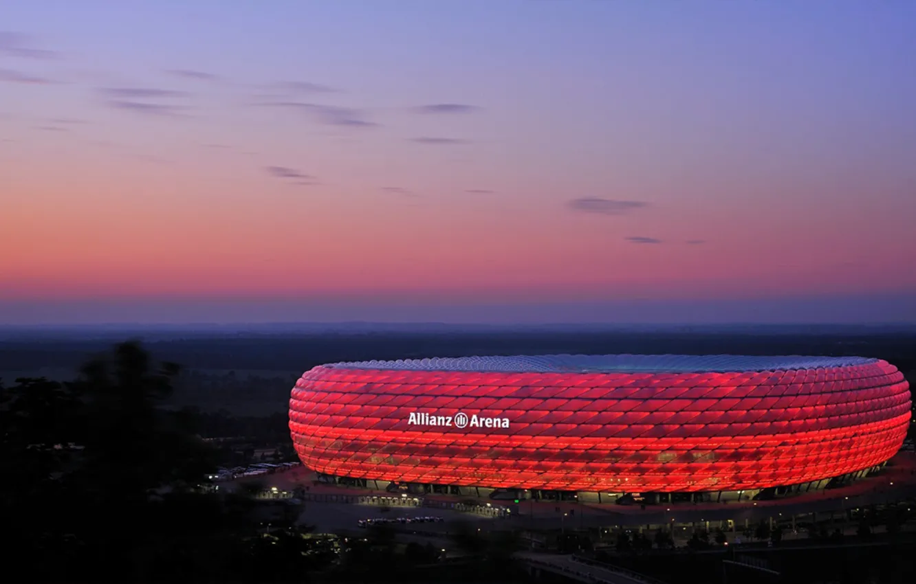 Photo wallpaper Germany, stadium, bayern munchen, allianz arena, Bayern Munich