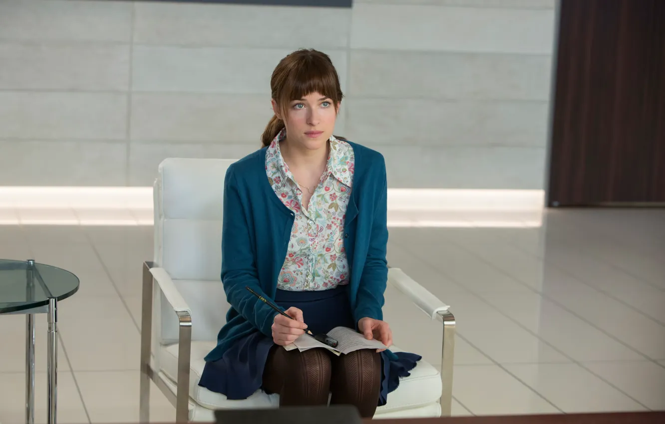 Photo wallpaper Dakota Johnson, Fifty shades of grey, Fifty Shades of Grey, in the film