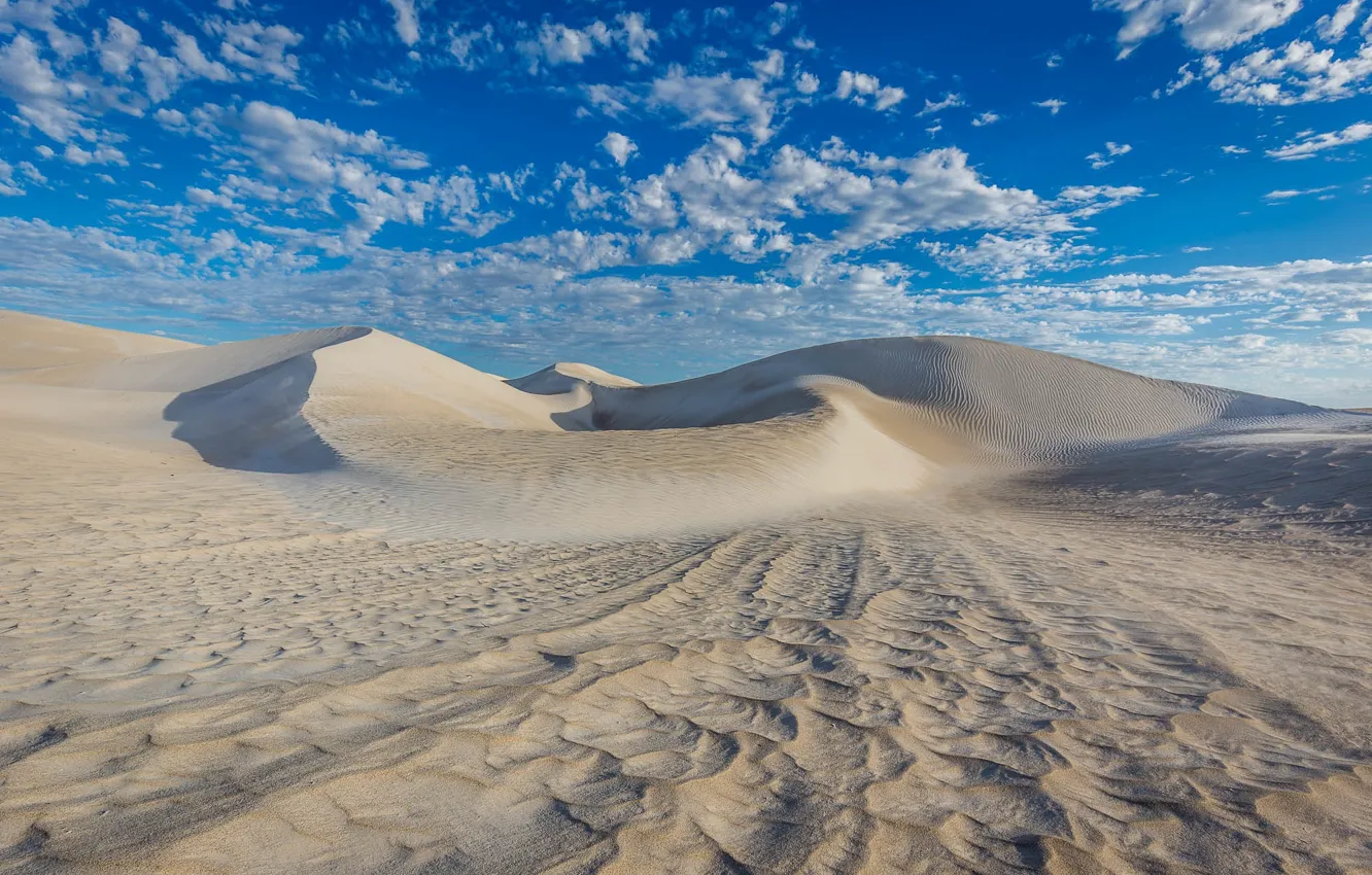 Photo wallpaper sand, the sky, landscape, nature, desert, beauty