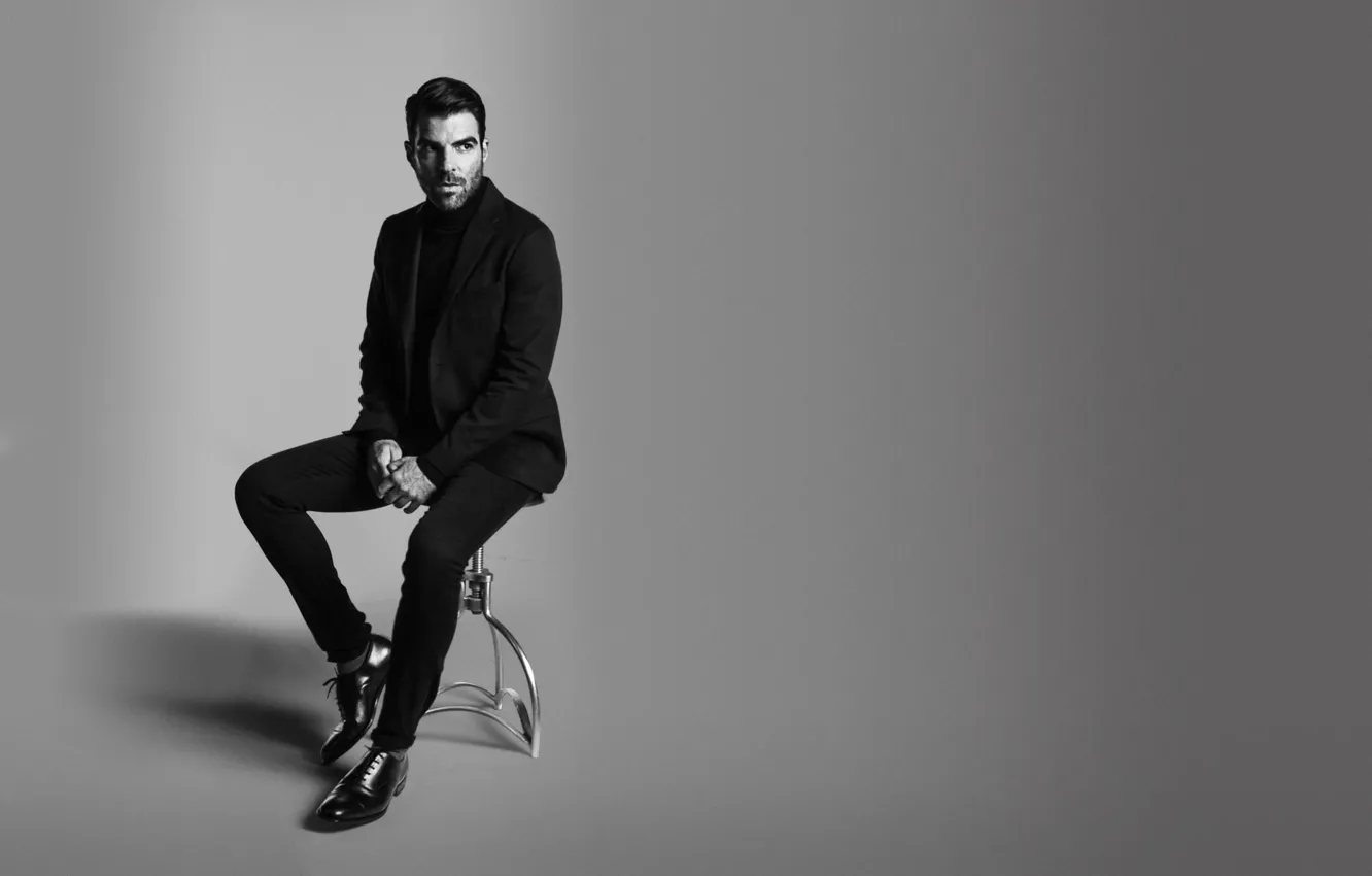 Photo wallpaper Zachary Quinto, 2016, Audible