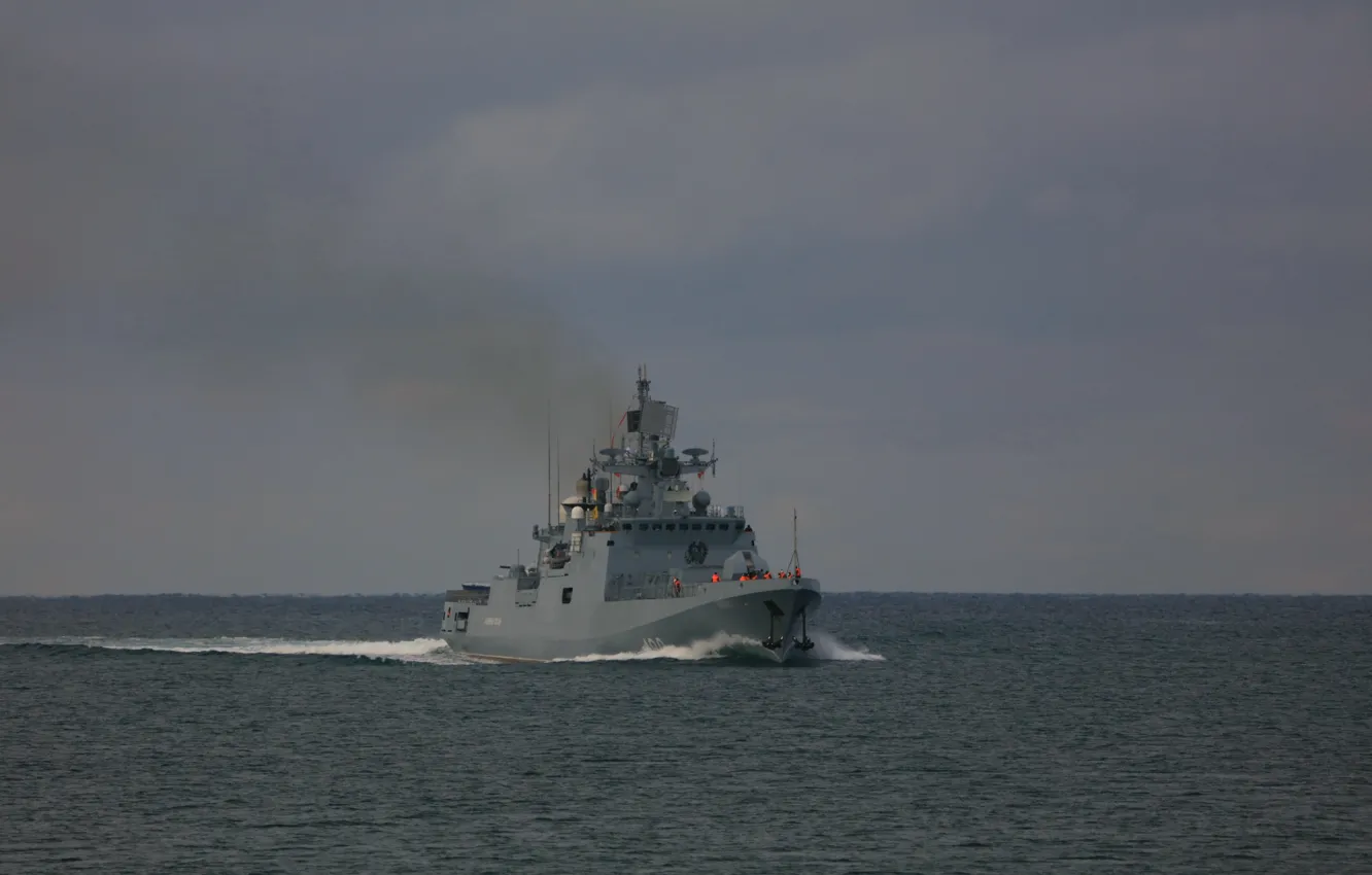 Photo wallpaper frigate, The black sea, Admiral Essen