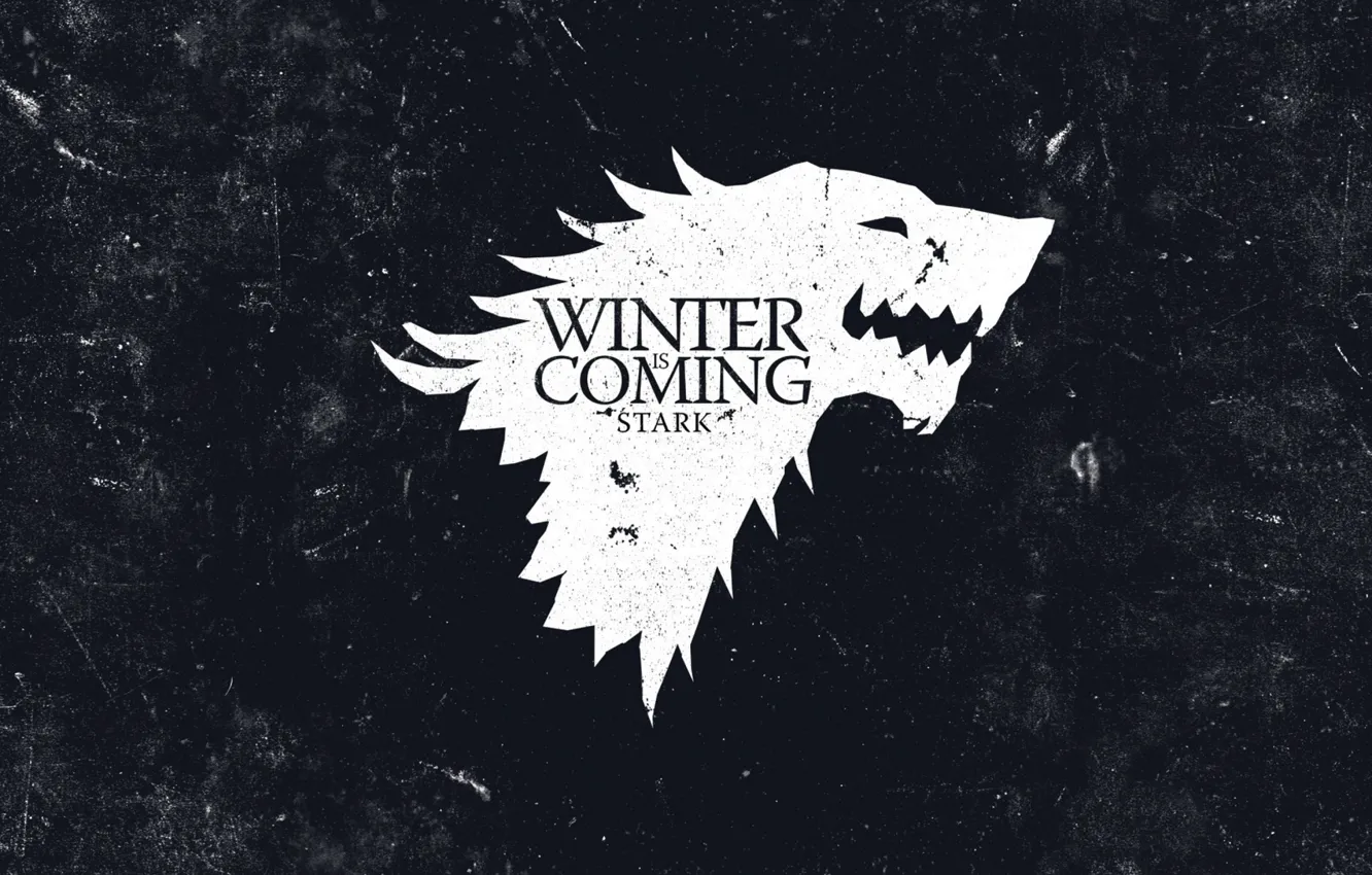 Photo wallpaper films, wolf, Game of Thrones