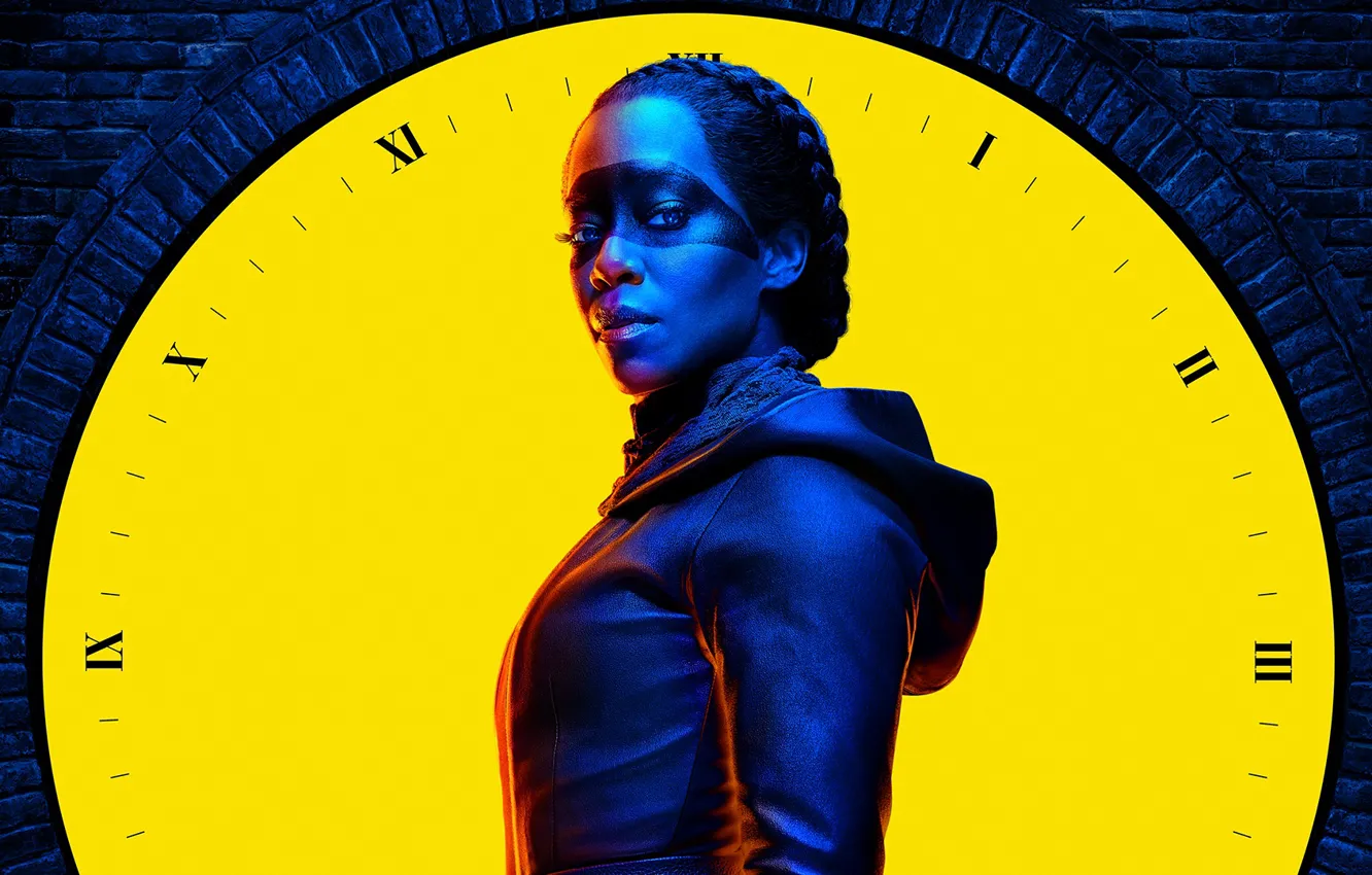 Photo wallpaper watch, the series, Keepers, Watchmen, Regina King, Regina King, the dial in not even close