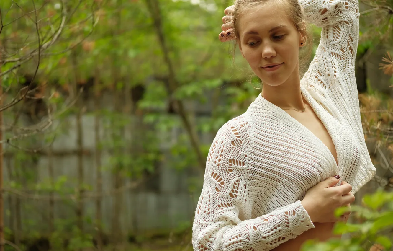 Photo wallpaper summer, face, model, figure, Lena