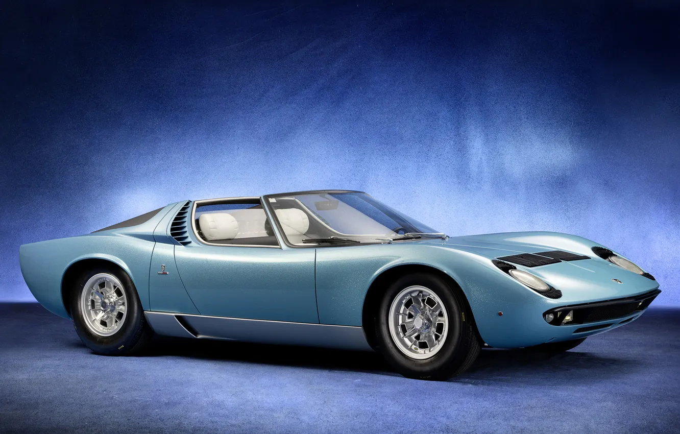 Photo wallpaper Roadster, Lamborghini, Spyder, Miura, Lamborghini, Bertone