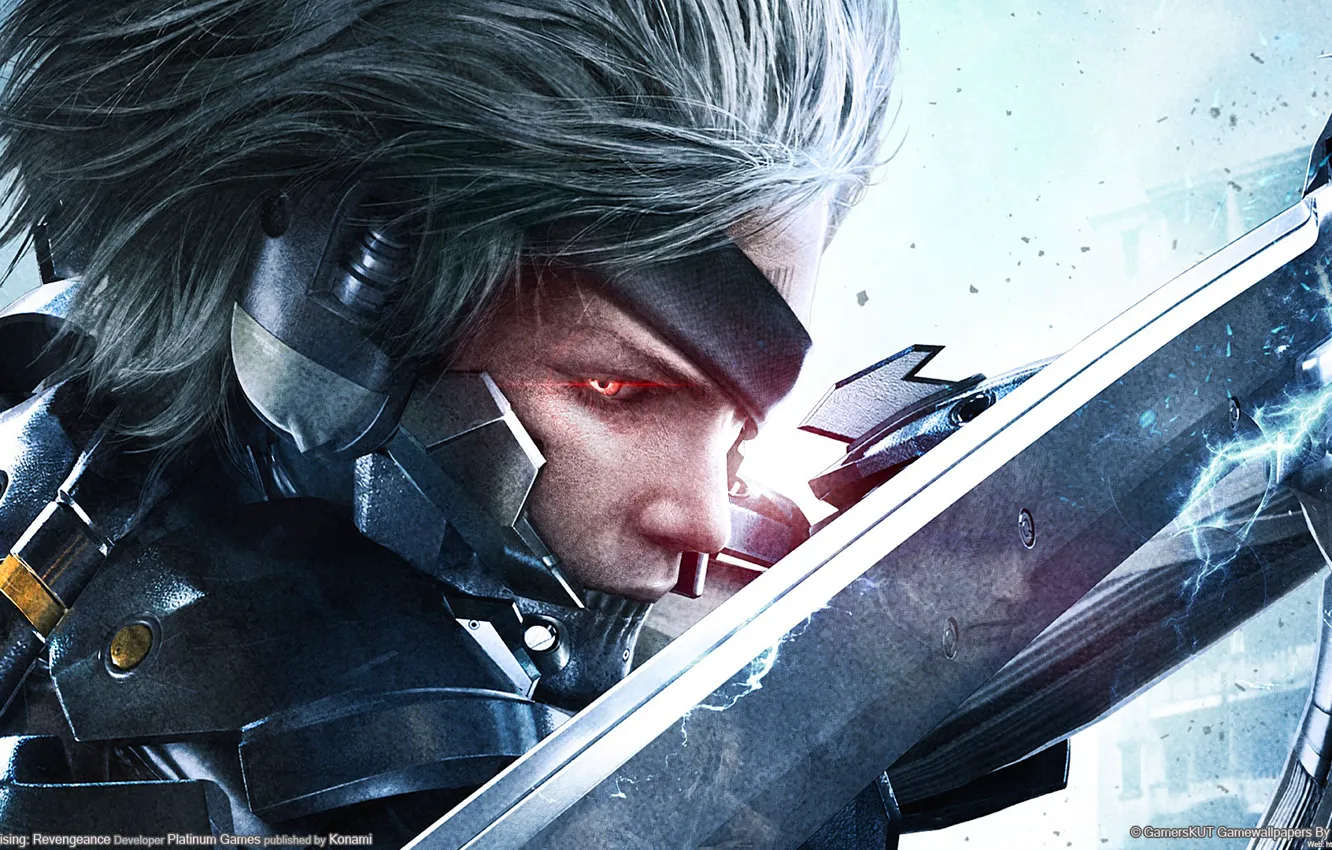 Photo wallpaper Metal Gear, Rayden, Metal Gear Rising