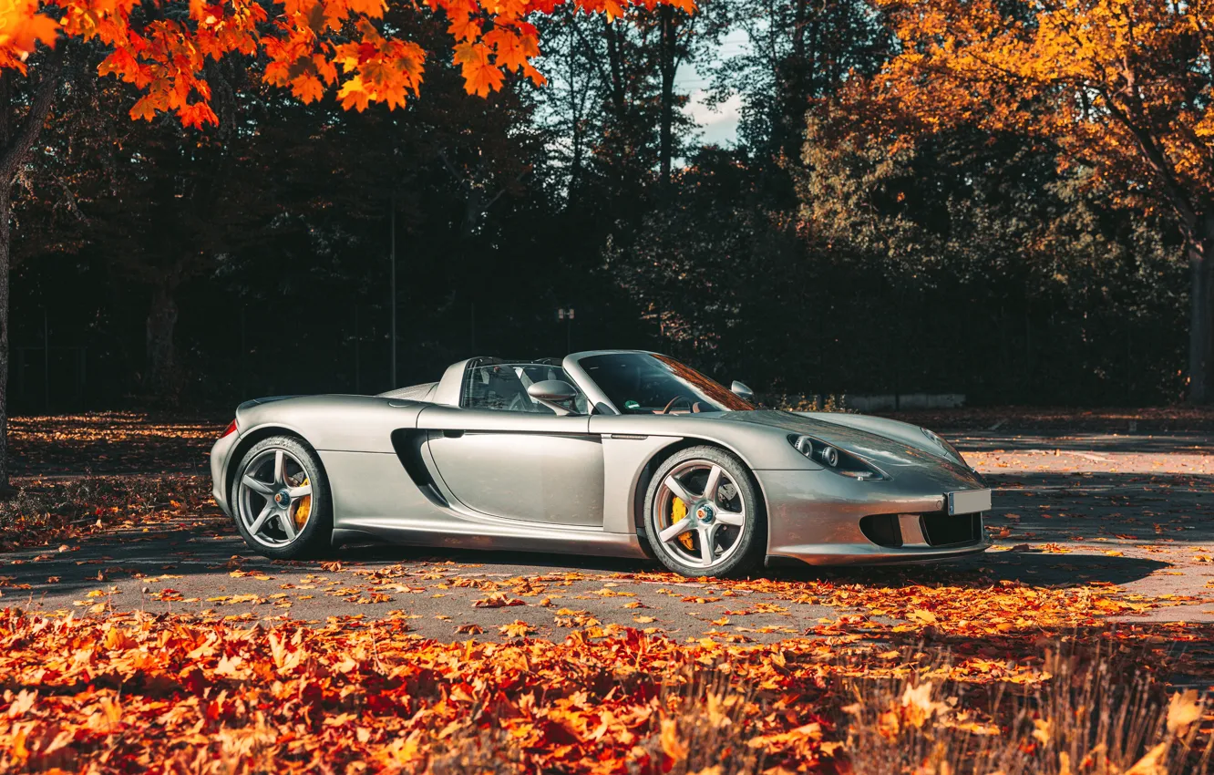 Photo wallpaper Porsche, supercar, Carrera, exotic, Porsche Carrera GT