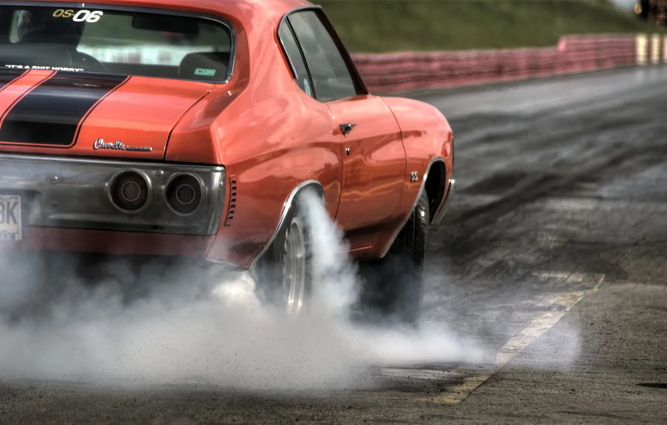 Photo wallpaper Chevrolet, drag, Chevy, drag, Chevelle, Dragster
