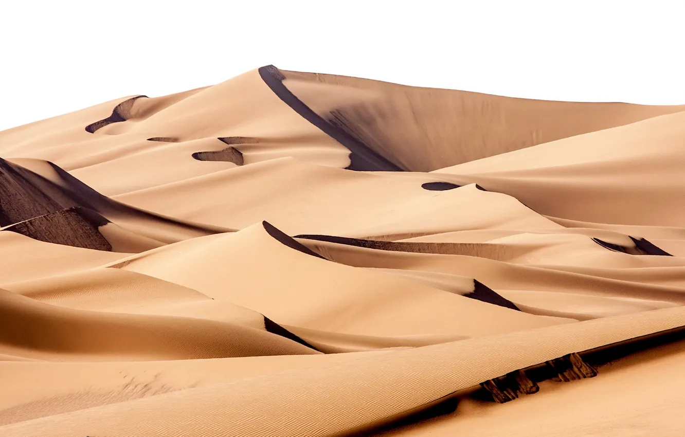 Photo wallpaper sand, landscape, desert