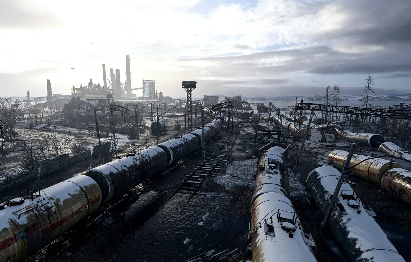 Photo wallpaper metro, Metro, 4A Games, Deep Silver, Exodus, Metro: Exodus, Metro Exodus, Artem