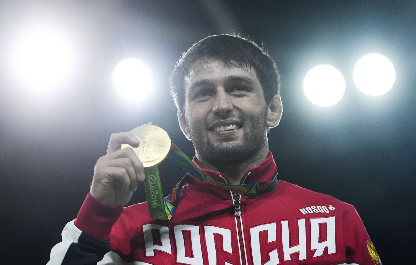 Photo wallpaper Olympic champion, iron, Ossetians, Exiled Ramonov