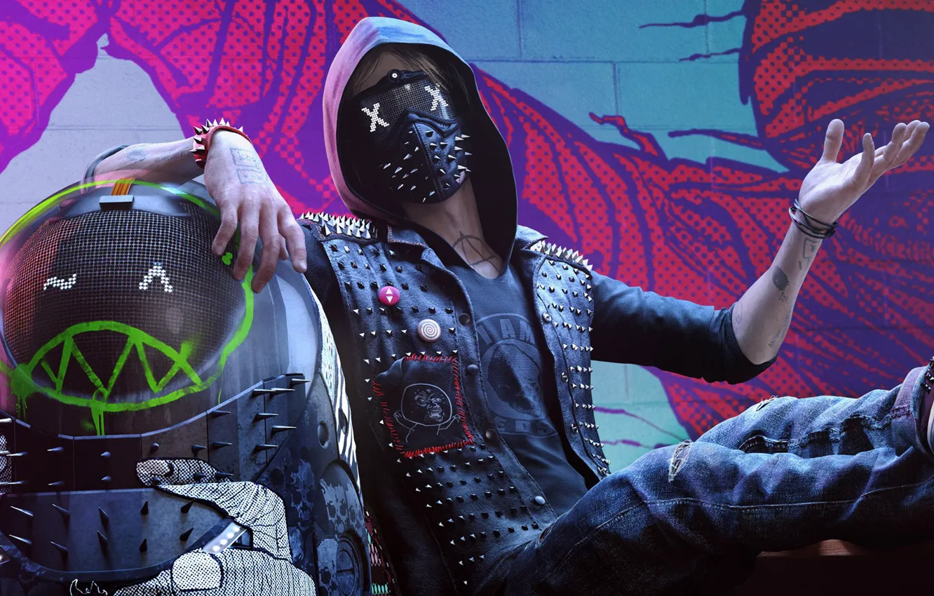 Photo wallpaper Ubisoft, San Francisco, Game, Watch Dogs 2, Rench, Wrench