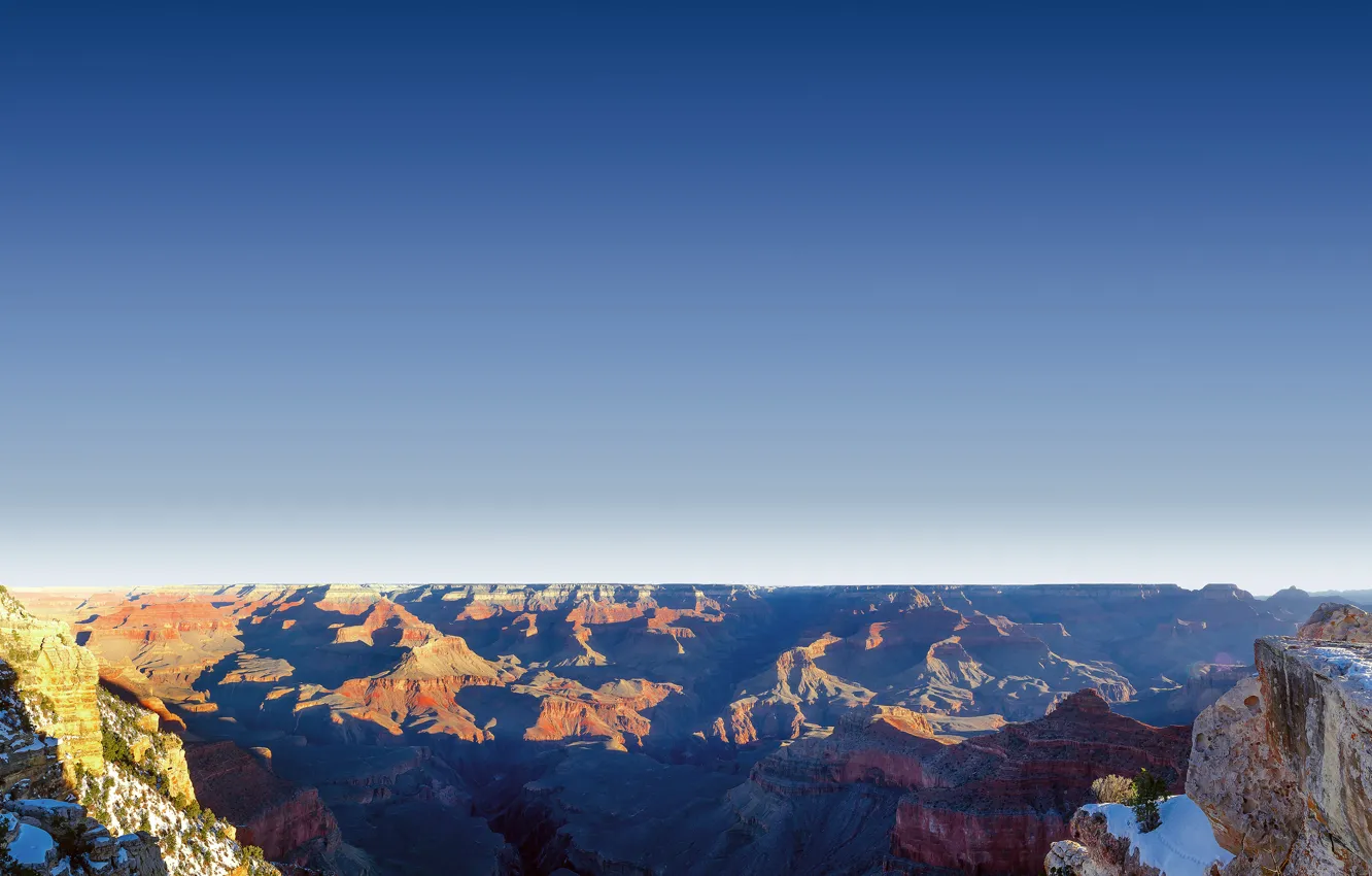 Photo wallpaper sky, Grand Canyon, Mather Point