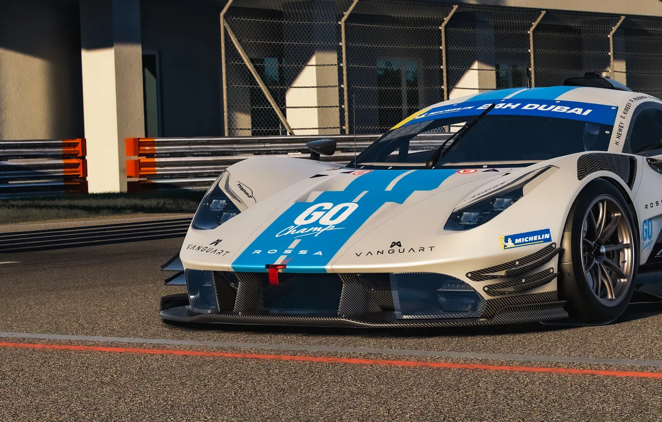 Photo wallpaper Motorsport, The simulator, GoRace, Red