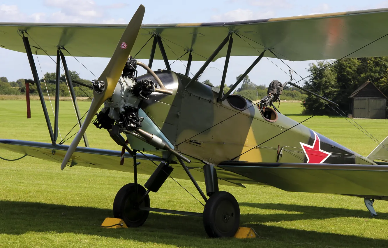 Photo wallpaper Po-2, Polikarpov, Polikarpov PO2, Soviet multirole biplane